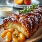 Peach Brioche