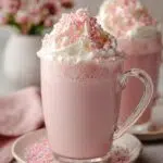 Pink White Hot Chocolate