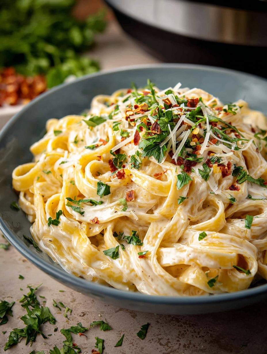 Pot Fettuccine Alfredo