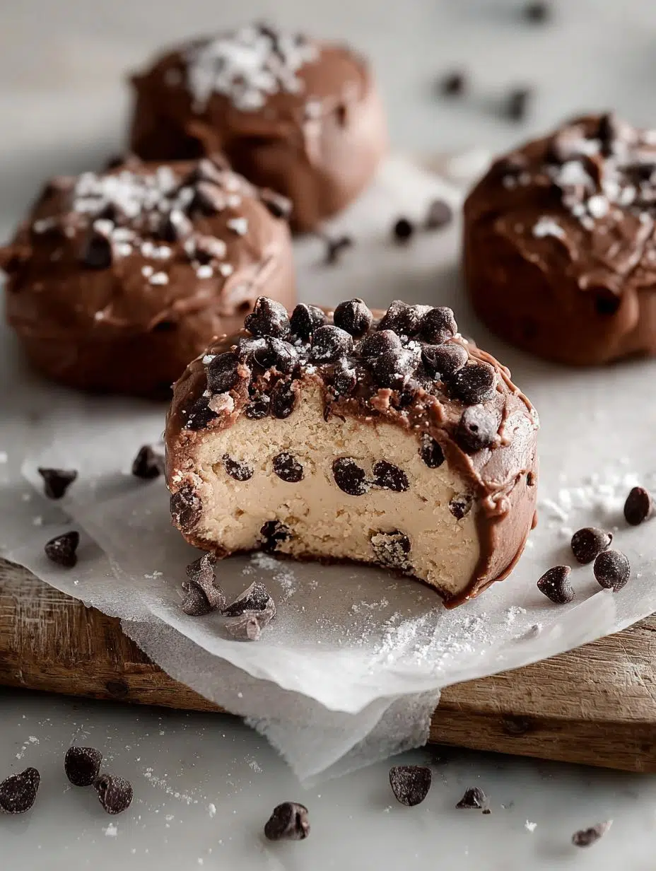 Protein Chocolate Cookie Dough: 7 Irresistible Bites - Protein Chocolate Cookie Dough - additional detail