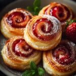 Strawberry Palmiers