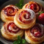 Strawberry Palmiers
