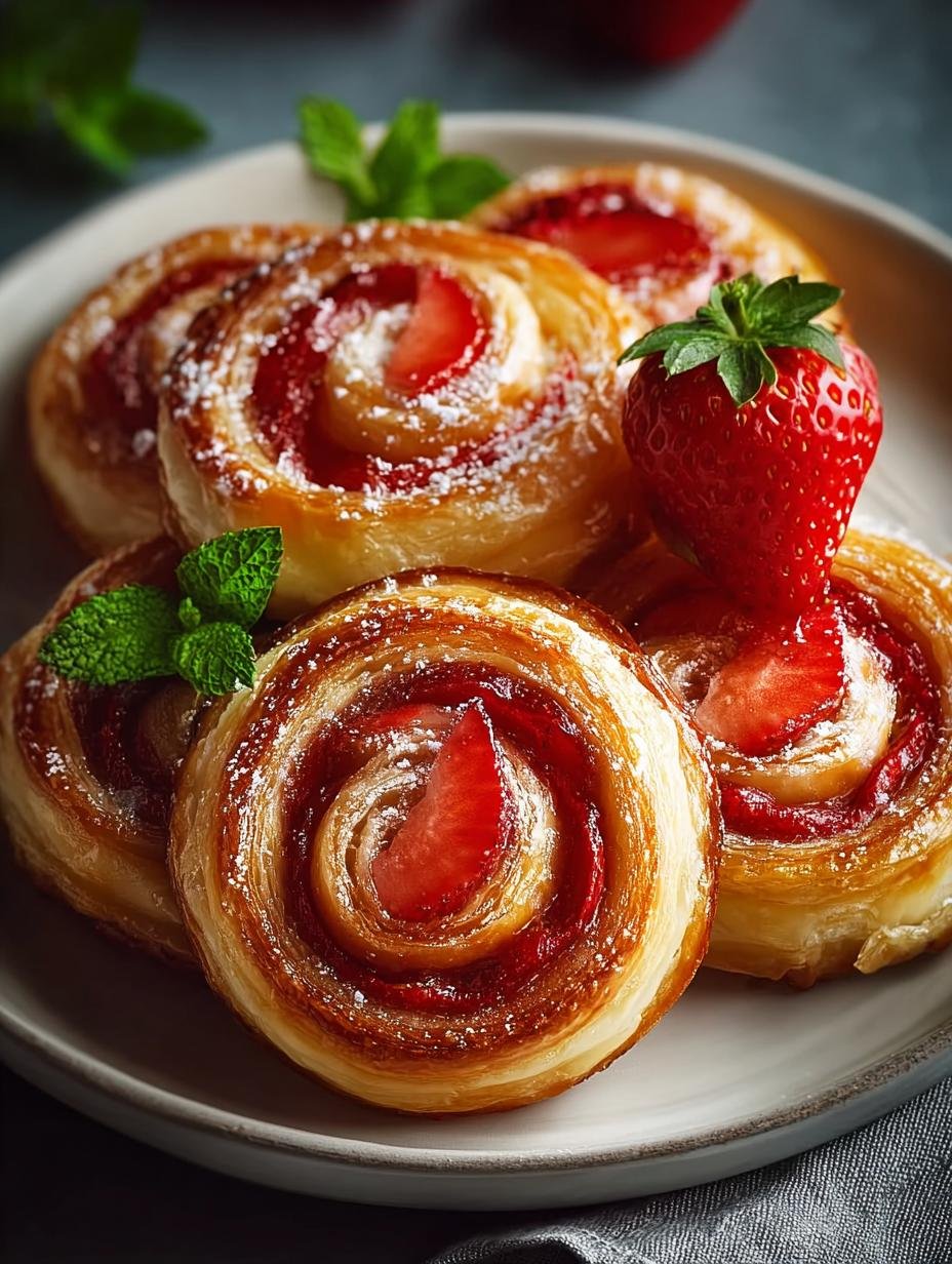 Irresistible Strawberry Palmiers Recipe for Dessert Lovers - Strawberry Palmiers - additional detail