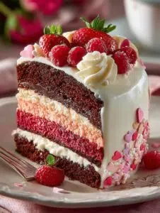Valentines Cake: 3 Layers of Love and Delight 6 Valentines Cake