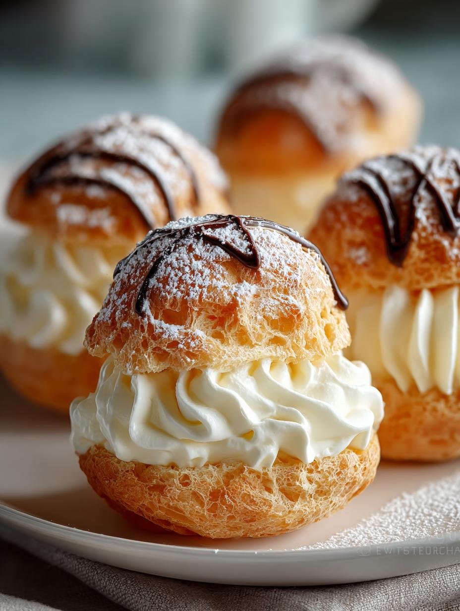 Vanilla Bean Cream Puffs: 12 Irresistible Delights - Vanilla Bean Cream Puffs - additional detail