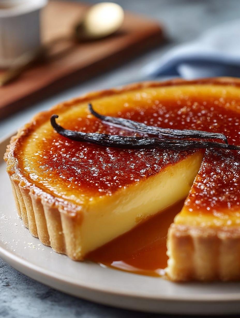 Vanilla Bean Flan Tart: 5 Irresistible Layered Delights - Vanilla Bean Flan Tart - additional detail