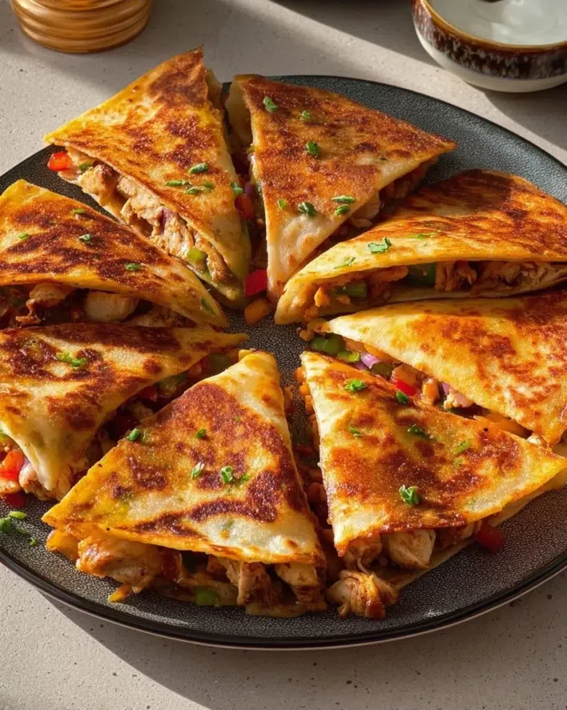 Delicious Chicken Crepes Shawarma with fresh ingredients and spices