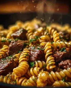 Creamy Spicy Garlic Butter Steak Pasta 2026 02 28 220542