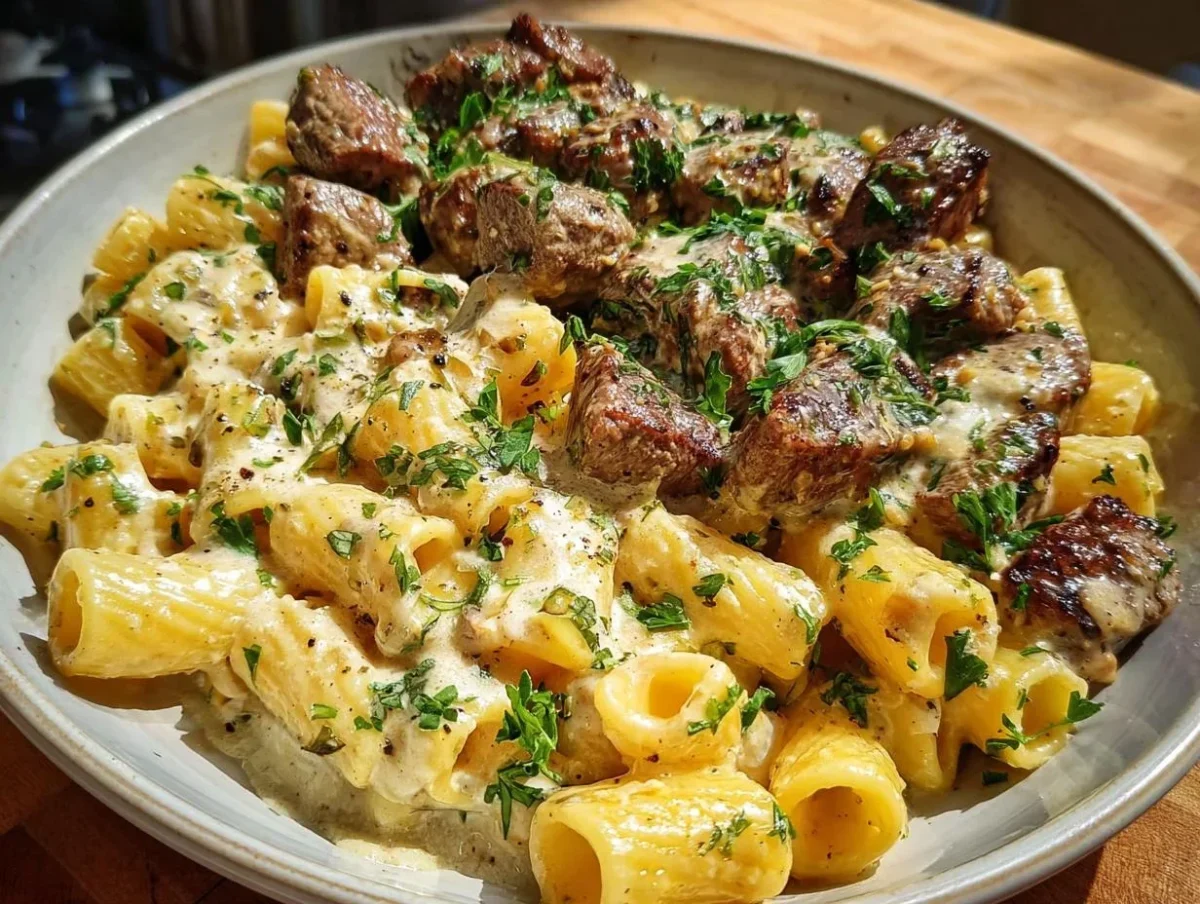 Garlic Butter Steak Creamy: 1 Irresistible Dish fresh and ready to serve