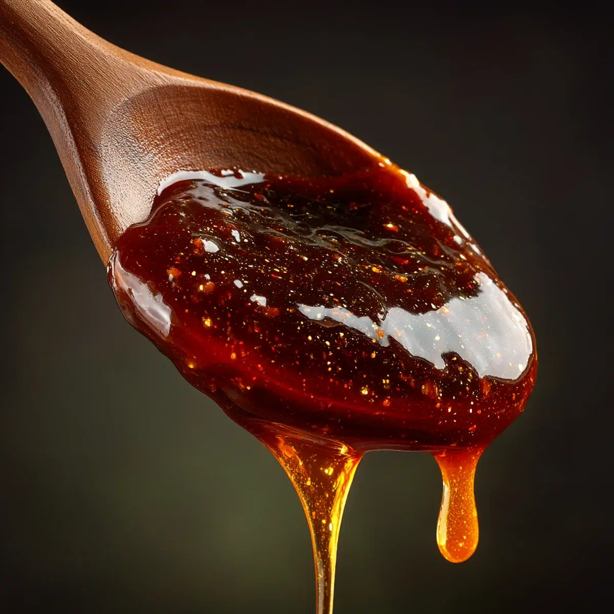 Close-up showing texture, garnish, and plating details