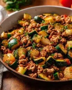 Ground Turkey And Zucchini Skillet 2026 03 04 163718