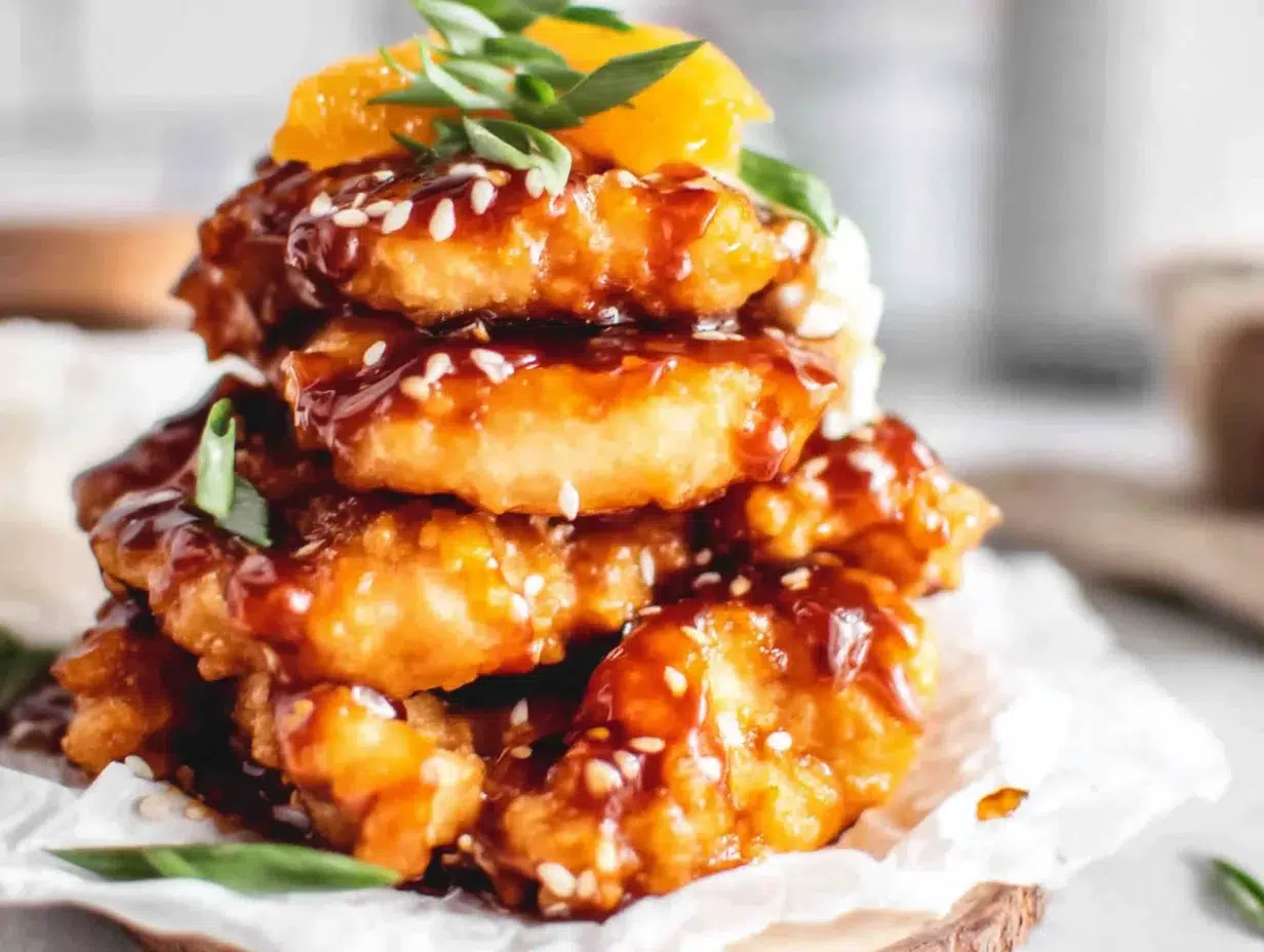 Close-up showing texture, garnish, and plating details