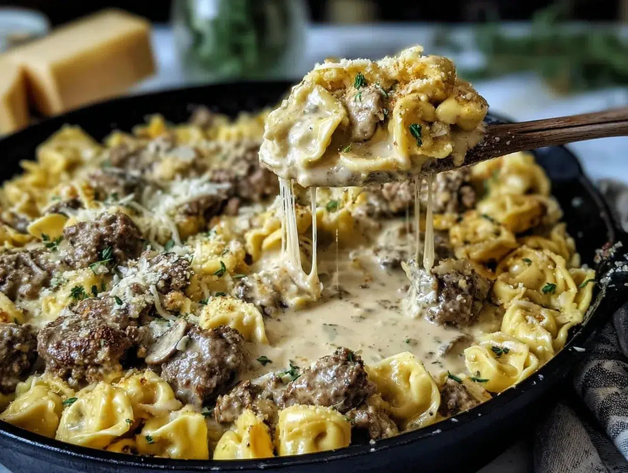 Close-up showing texture, garnish, and plating details