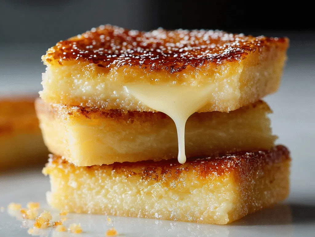 Best Keto Crème Brûlée Bars Recipe – Easy and Delicious