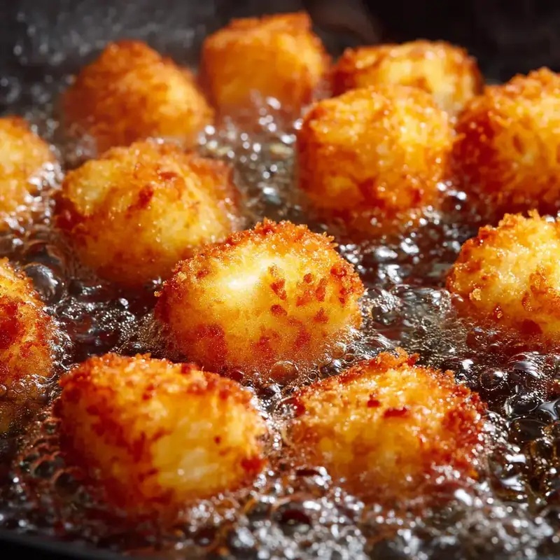 Close-up showing texture, garnish, and plating details