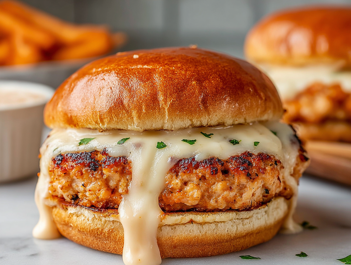 Chicken Burgers – Homemade and Deliciously Juicy