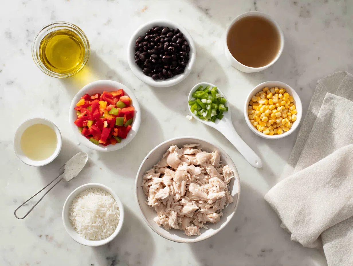 chicken-burrito-casserole-one-ingredients-layout