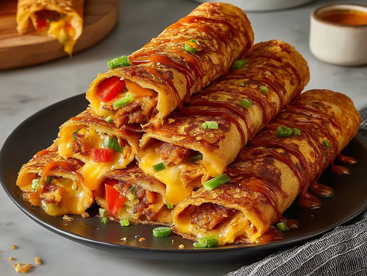 Close-up showing texture, garnish, and plating details