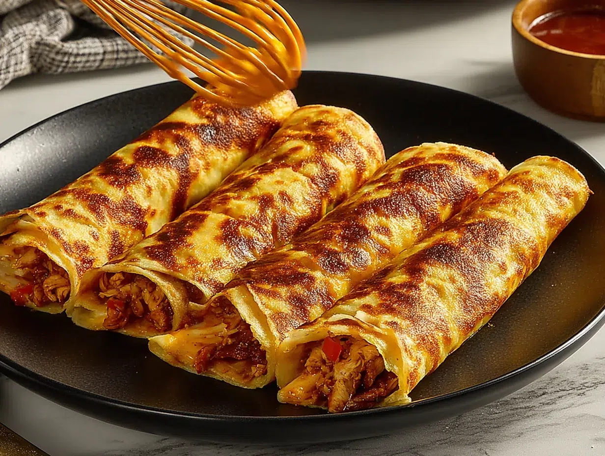 Cooking process action shot showing preparation in the kitchen