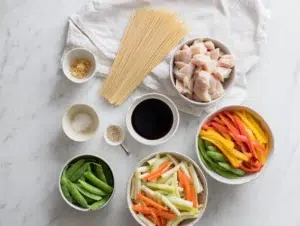 Chicken Mein Copycat Takeout: 1 Remarkable Recipe 18 chicken-mein-copycat-takeout-ingredients-layout