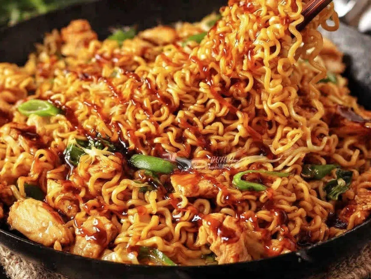 Close-up showing texture, garnish, and plating details