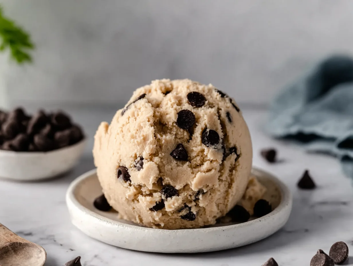 Beautifully served on a plate, ready to enjoy