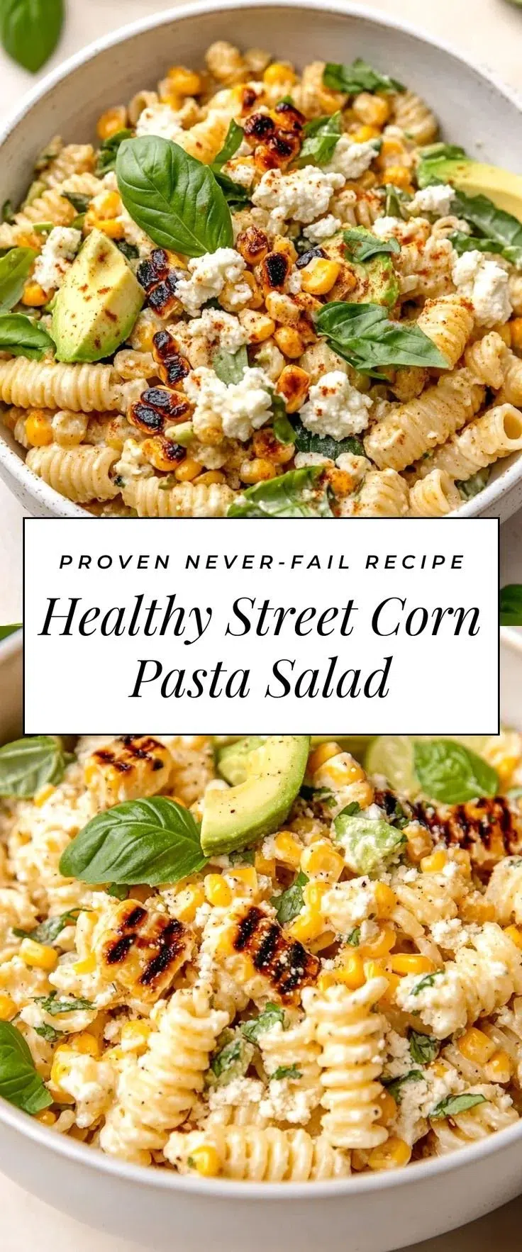Juicy Street Corn Pasta Salad
