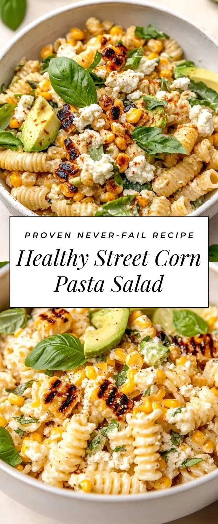 Creamy Street Corn Pasta Salad 2 Juicy Street Corn Pasta Salad