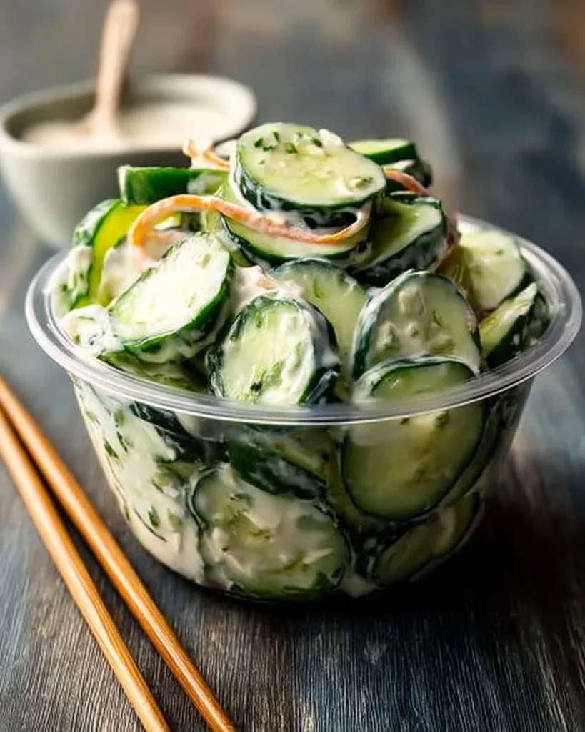 Creamy Sushi Cucumber Salad: A Modern Twist on a Fresh Classic