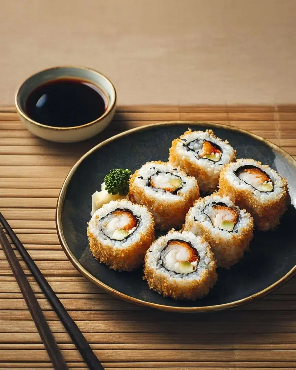 Crispy Tempura Sushi Rolls 1 Crispy Tempura Sushi Rolls