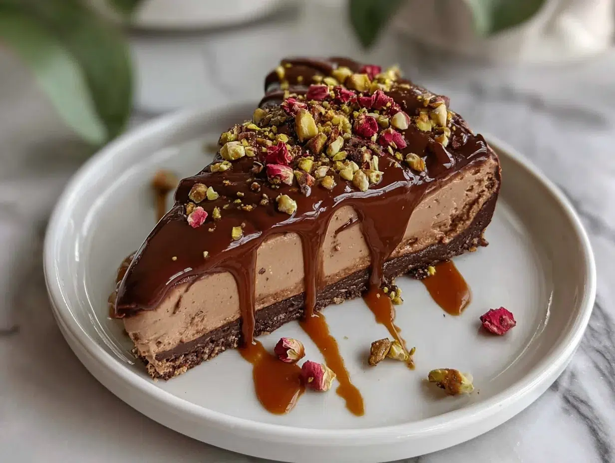 Beautifully served on a plate, ready to enjoy