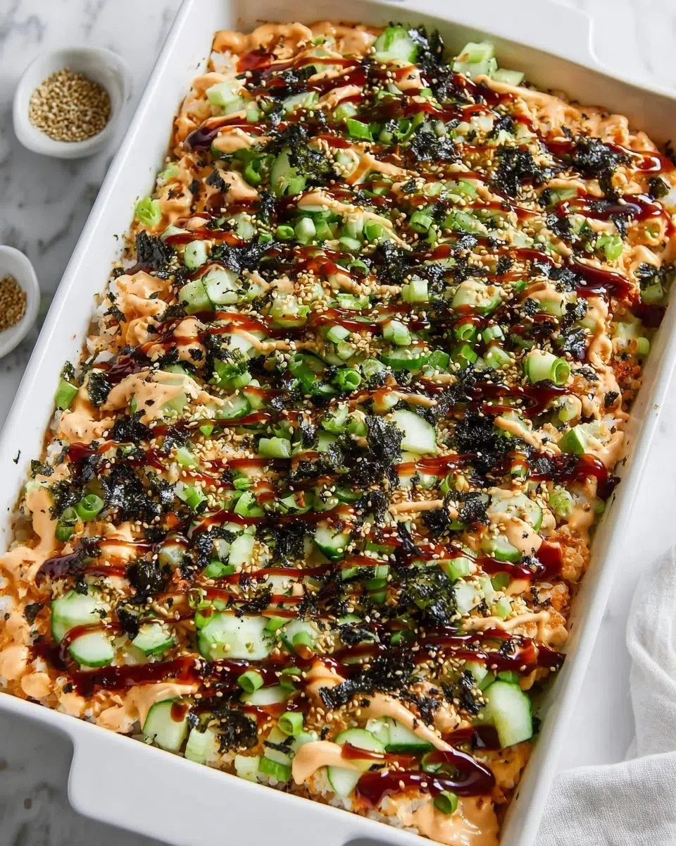 Easy Sushi Bake Recipe