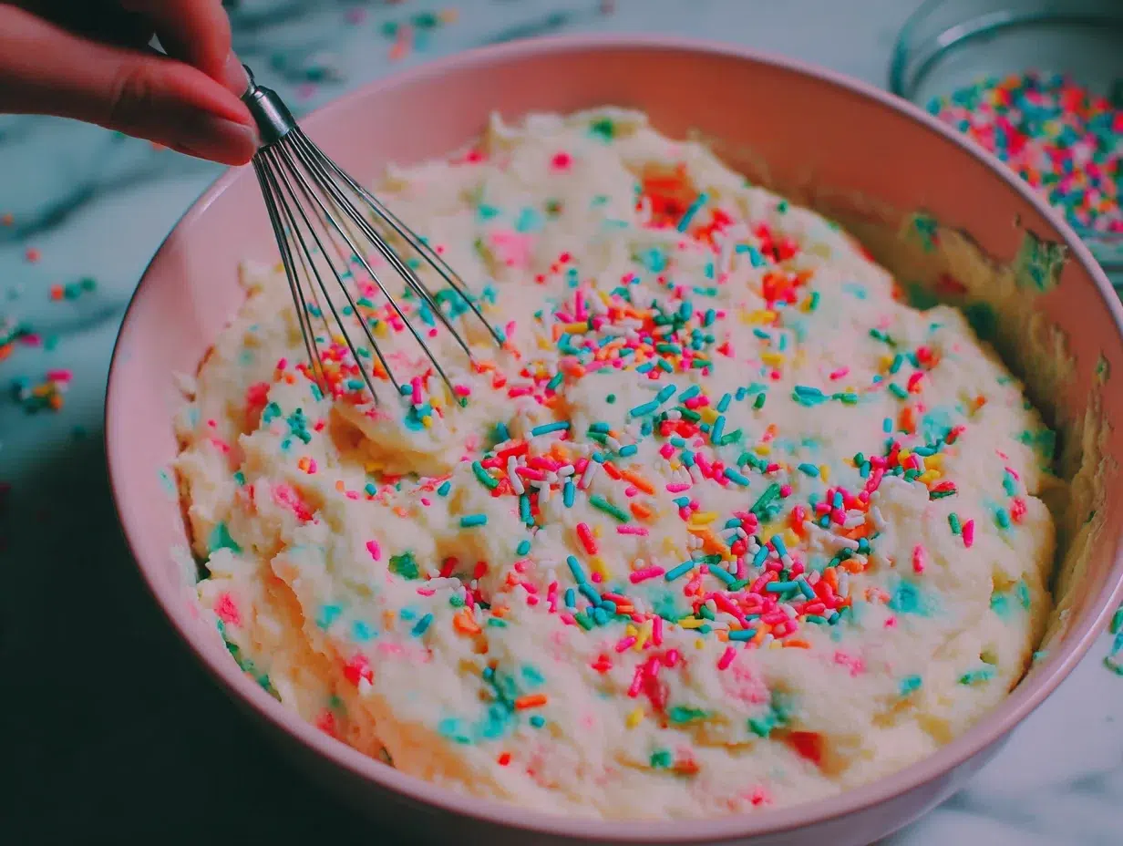 Cooking process action shot showing preparation in the kitchen
