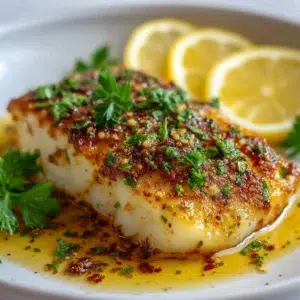 garlic butter cod recipe (chef-tested, ready in 20 min)