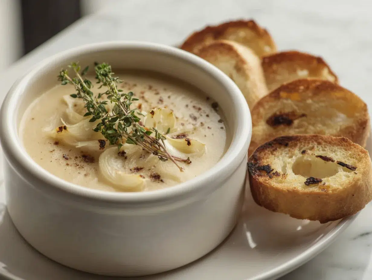 Beautifully served on a plate, ready to enjoy