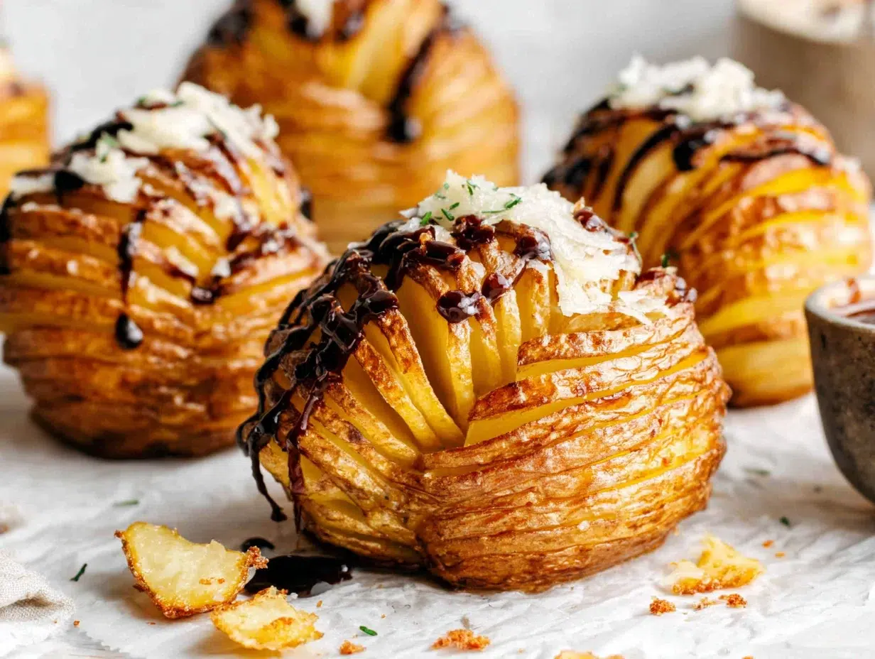 Close-up showing texture, garnish, and plating details