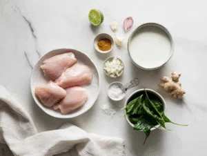 Shocking: 1 Easy Irresistible Crockpot Chicken Curry 19 irresistible-crockpot-chicken-ingredients-layout