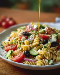 Irresistible Mediterranean Pasta Salad