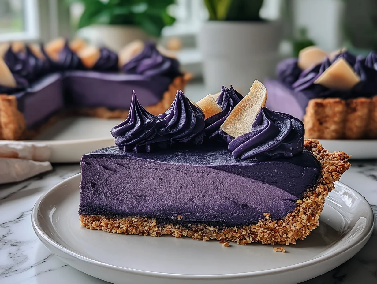 Beautifully served on a plate, ready to enjoy