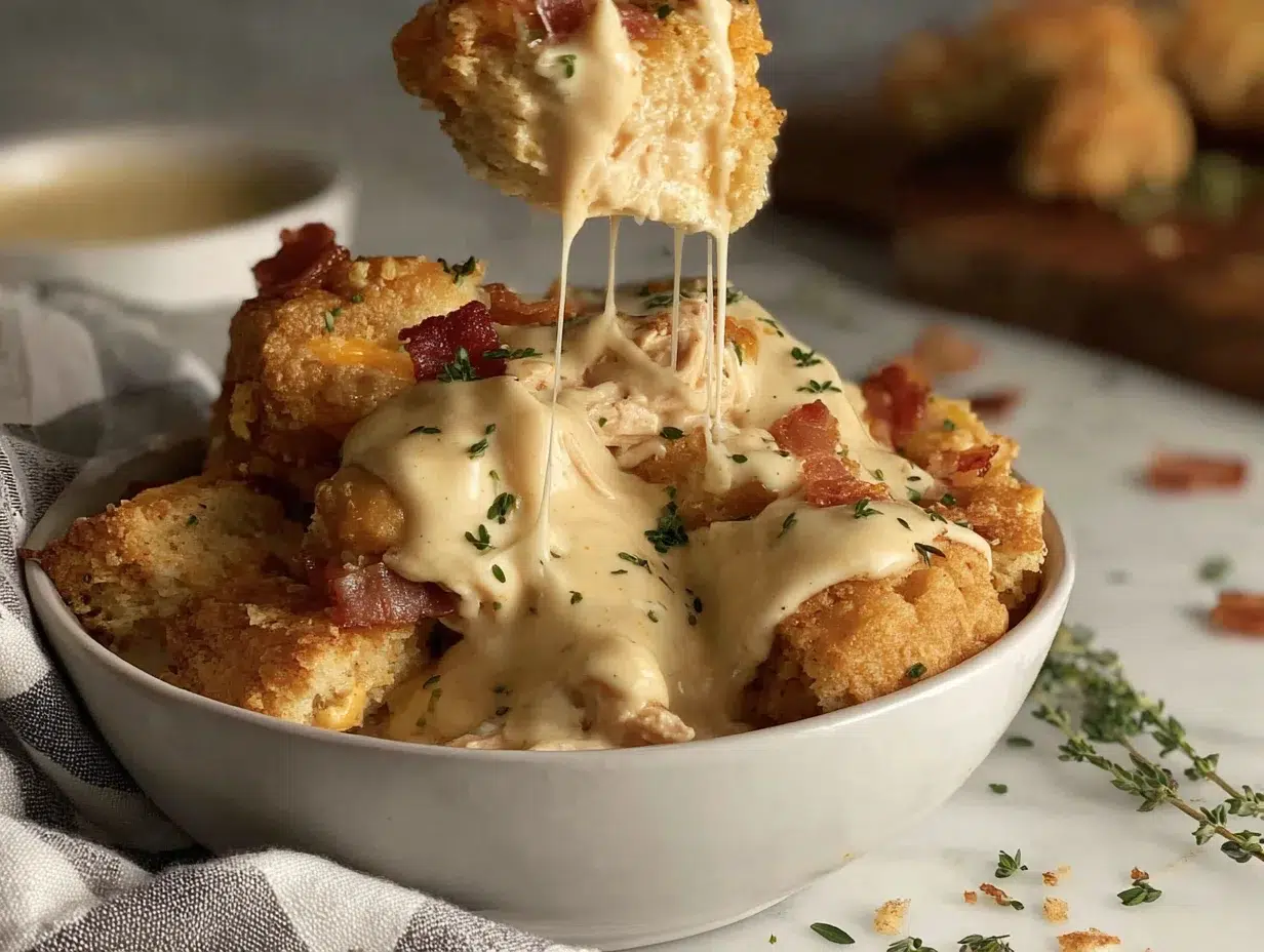 Close-up showing texture, garnish, and plating details