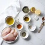 lemon-chicken-orzo-ingredients-layout