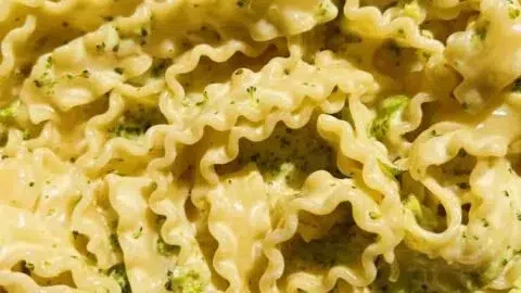 Mafaldine Pasta Limone with Broccoli