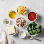 one-pot-creamy-sausage-ingredients-layout