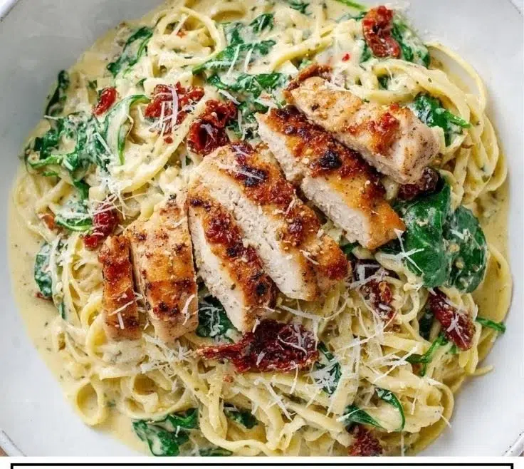 Pesto Pasta With Chicken