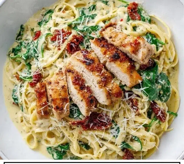 Pesto Pasta With Chicken