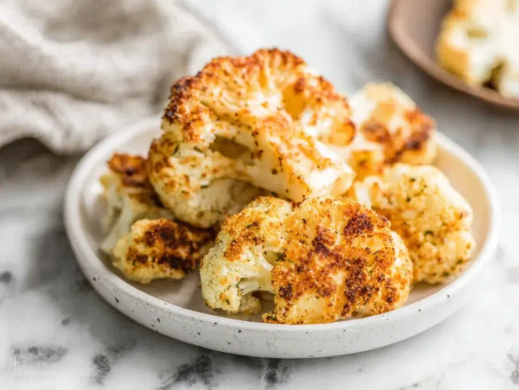 roasted-parmesan-crusted-cauli-serving-plate