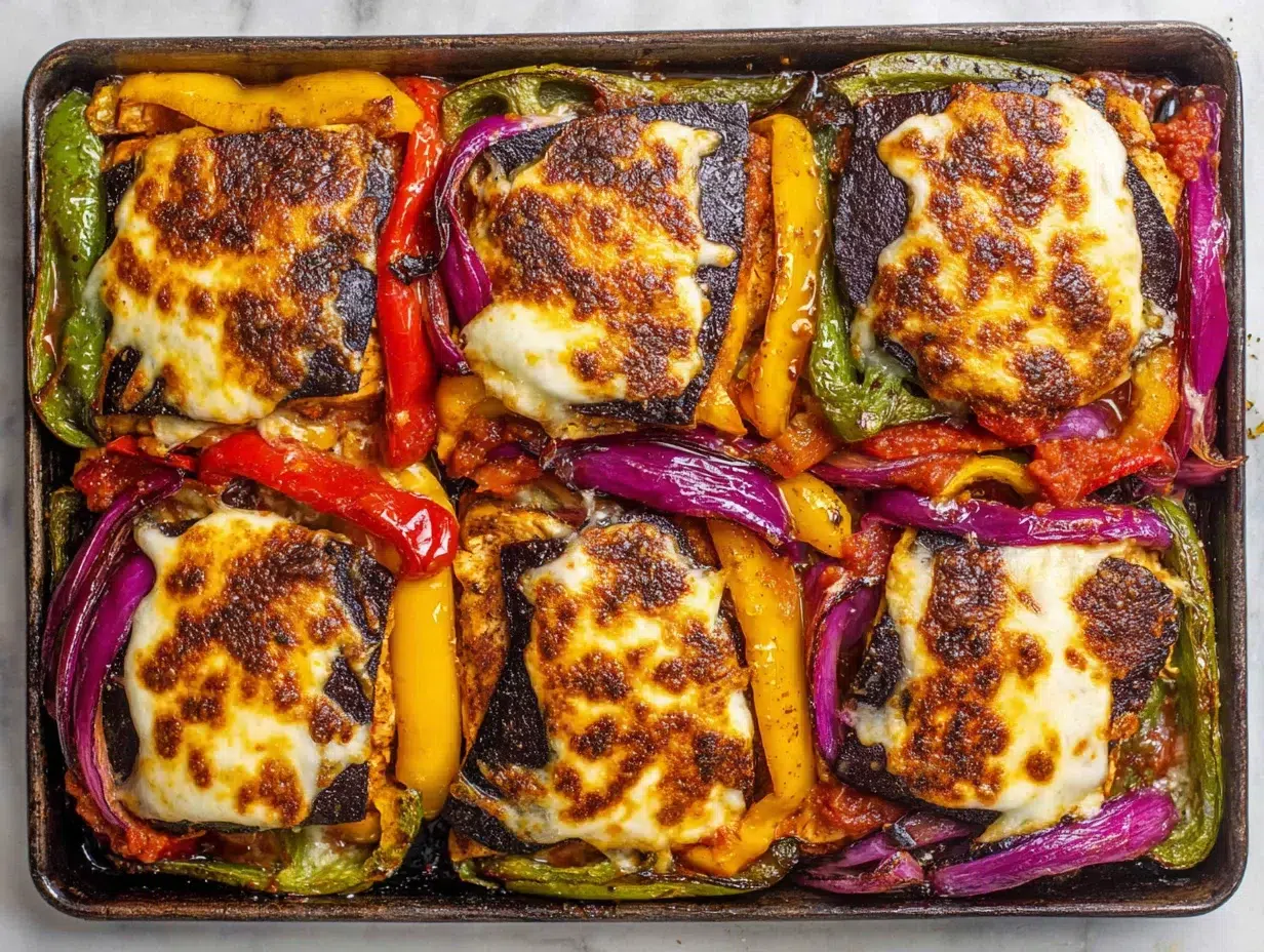 Close-up showing texture, garnish, and plating details