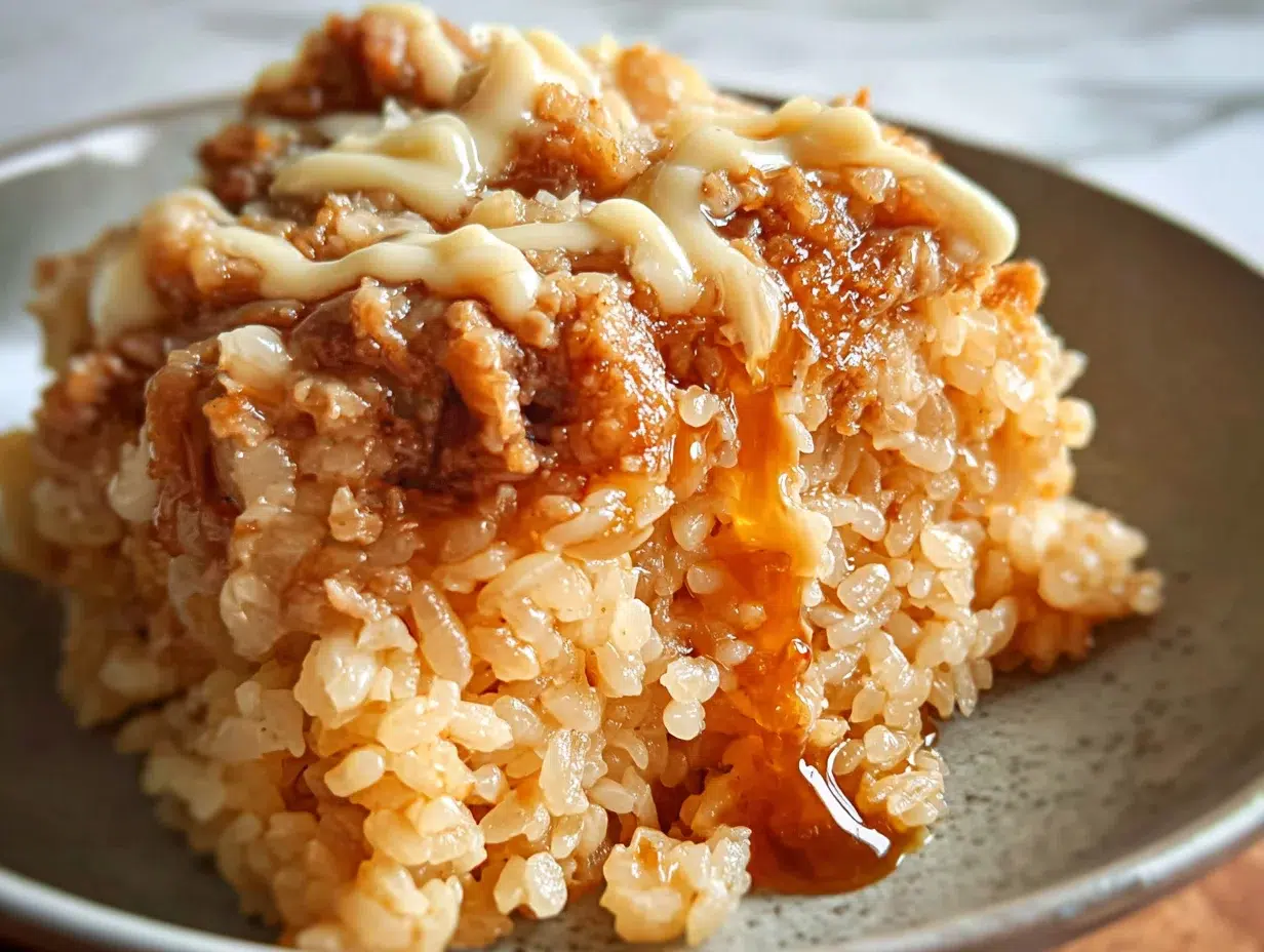 Close-up showing texture, garnish, and plating details