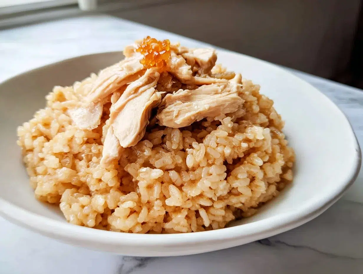 slow-cooker-chicken-and-rice-serving-plate