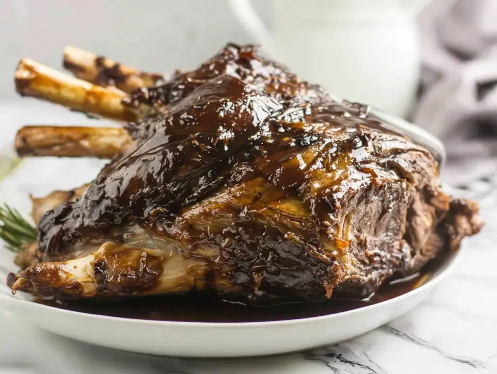 slow-roast-leg-of-lamb-serving-plate